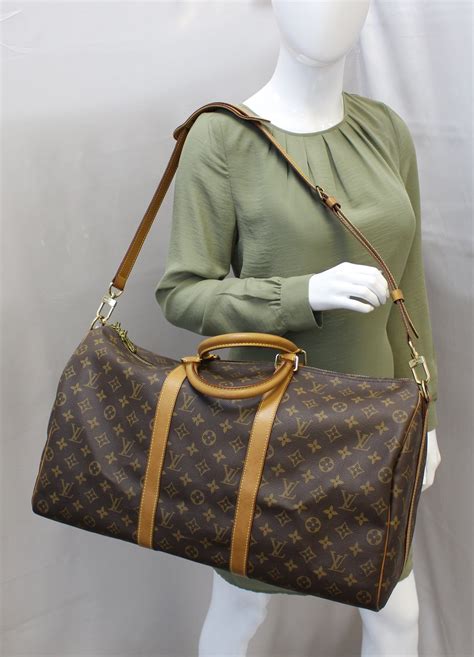 lv keepall bandouliere 50|keepall bag.